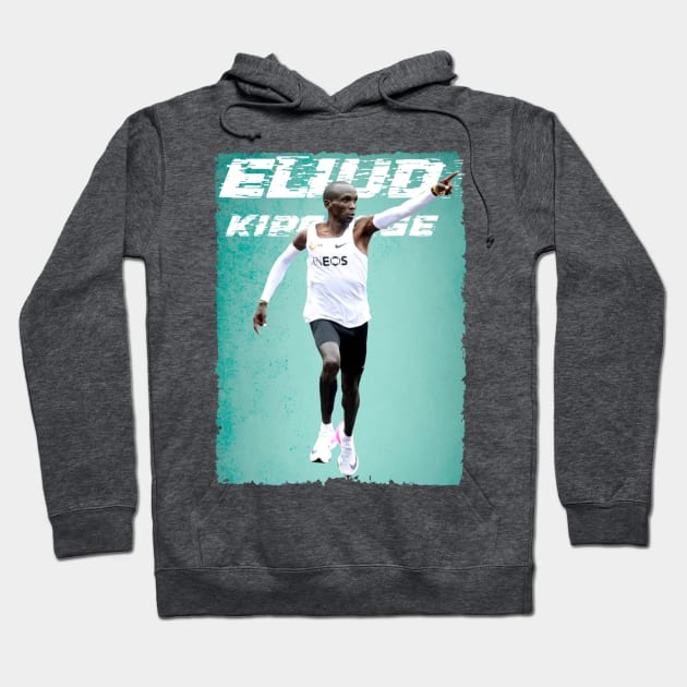 eliud kipchoge king of running 2022 Hoodie by BreanRothrock